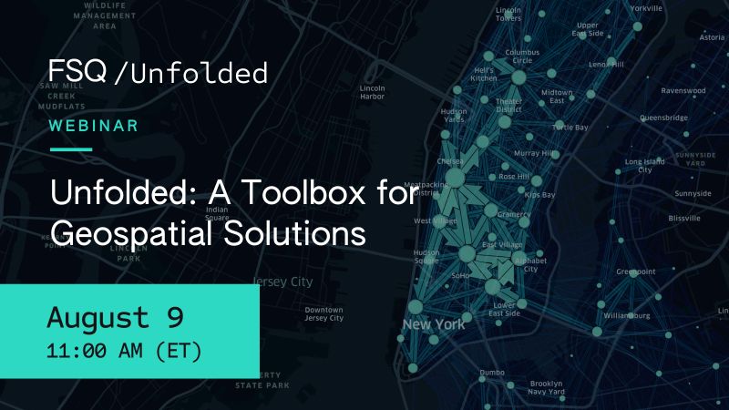 FSQ/Unfolded: Mobility data analysis preview